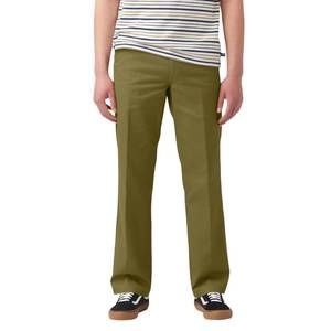 NEW DICKIES skateboarding regular fit twill pants in green moss